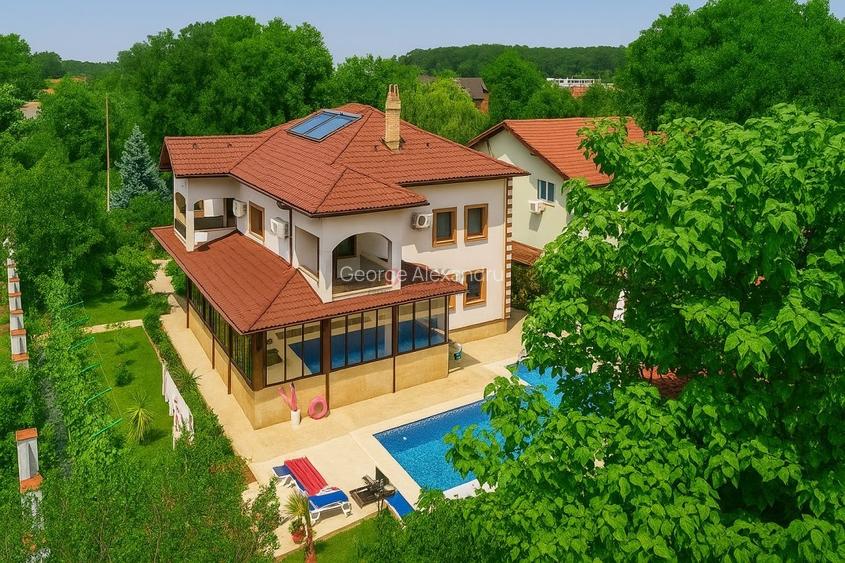 Vila de exceptie - Snagov - eleganta, rafinament si durabilitate Vila de exceptie - Snagov - eleganta, rafinament si durabilitate