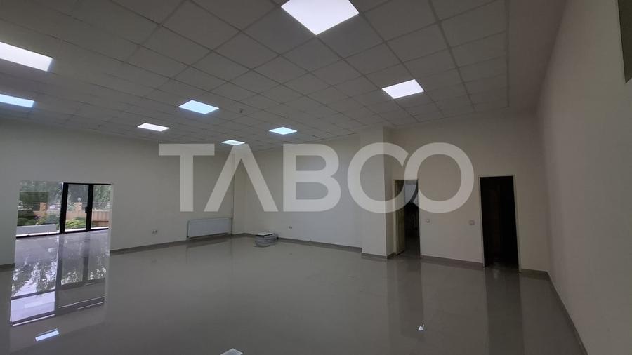 Spatiu comercial cu 2 camere 132 mpu parter cu vad auto Turnisor Sibiu - 2