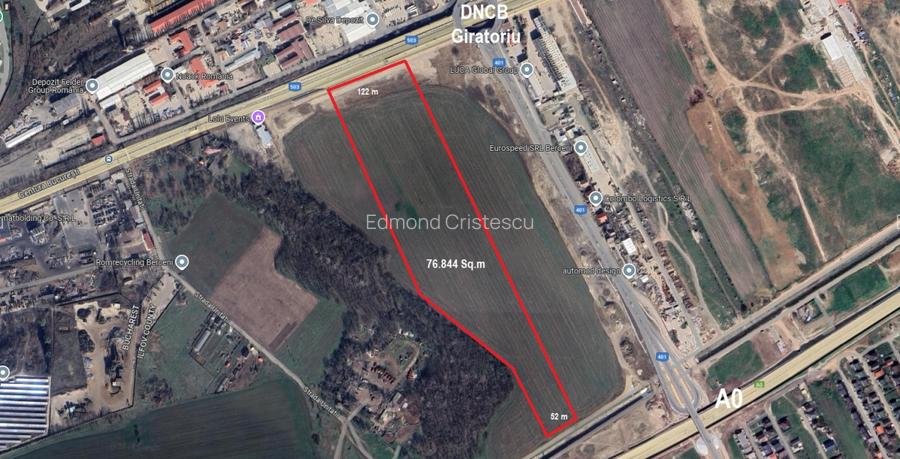 ILFOV, BERCENI, CENTURA -GIRATORIU, ST 76.844 MP