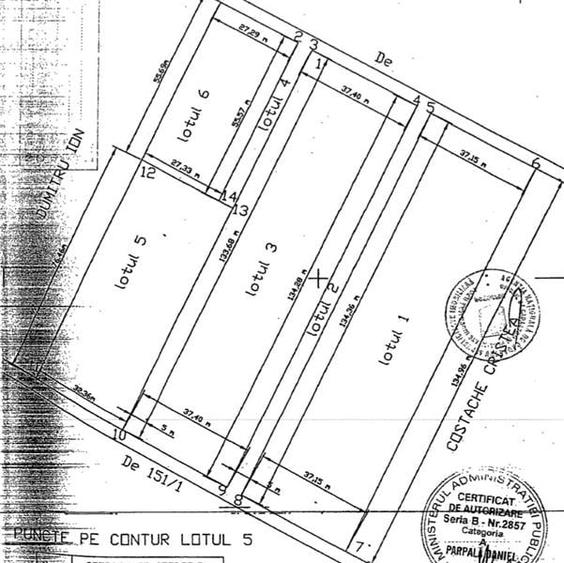 Teren intravilan Com Magurele 4310mp - 5