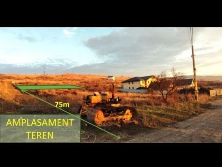 Bucium str Teascului lot 500mp intravilan  utilitati aproape - 3