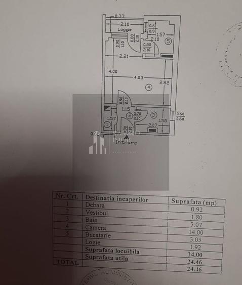 Garsoniera mobilata si utilata - Metrou Costin Georgian 10 min - 12