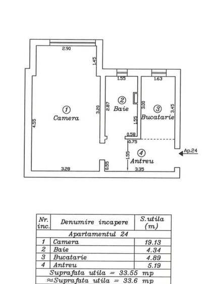 Apartament 1 camera,Buziasului,bloc anvelopat.EXCELENT INVESTITII. - 7