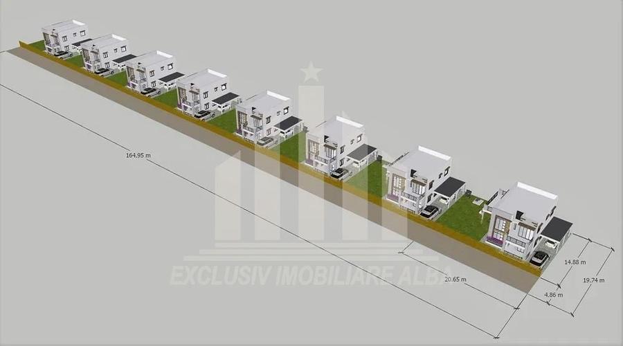 Teren intravilan | 3250 mp | 19.7 ml deschidere | Alba-Micesti - 4