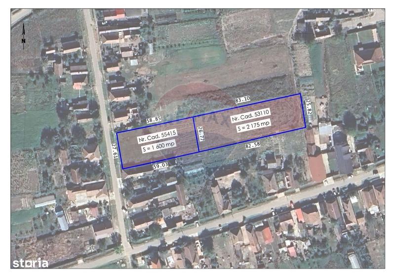De vanzare teren intravilan, 3,775 mp, Cefa - 4