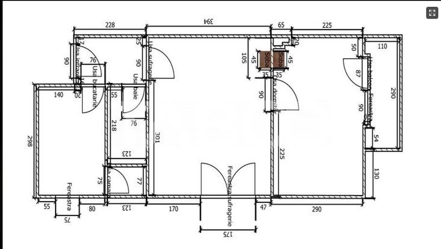 Apartament de vanzare 41 mp 2 camere etaj 2 balcon Cisnadie - 13