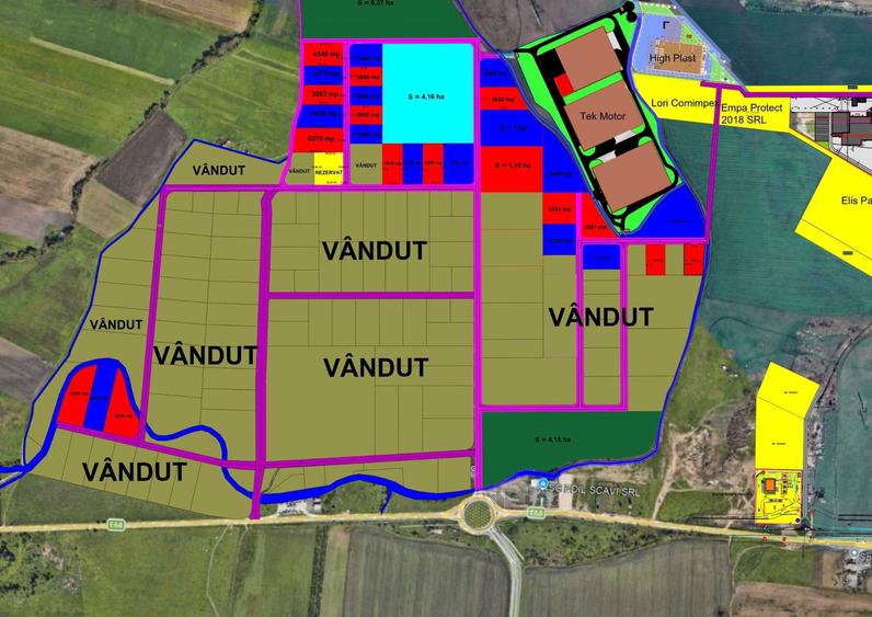 Teren cu PUZ Zona Industriala Nord - Arad - 2