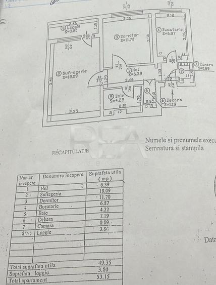 Apartament cu 2 camere decomandat, mobilat în Lujerului