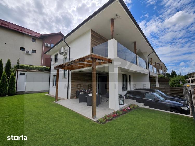Casă individuală cu 4 camere cu Teren 200 Mp în Baciu