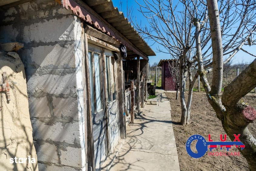 Casă cu 3 camere cu Teren 1461 Mp în Ceamurlia de Jos