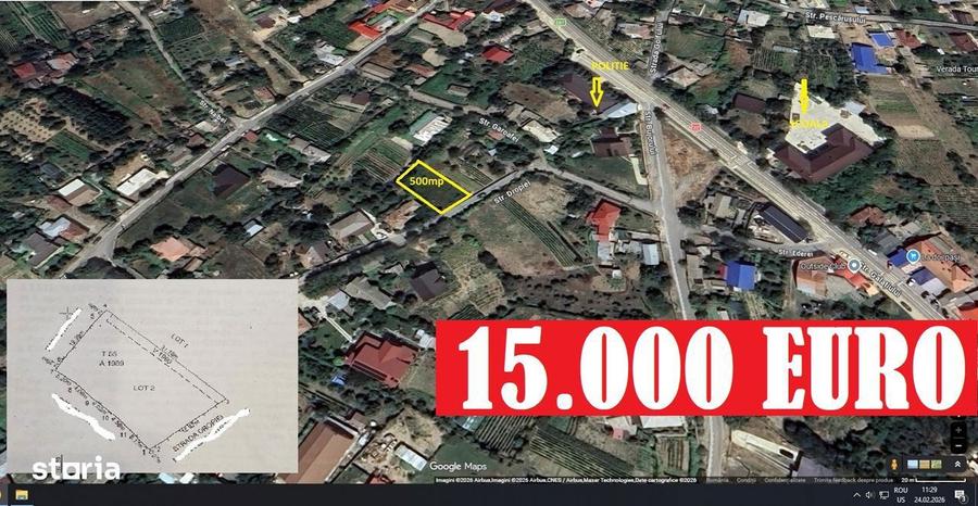 Teren Construibil Loc Somova -Pret Negociabil - 2