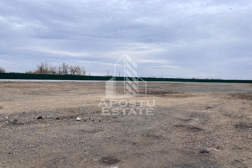 Teren de inchiriat 7000 mp | Platforma pietruita | Acces TIr | Depozit - 2