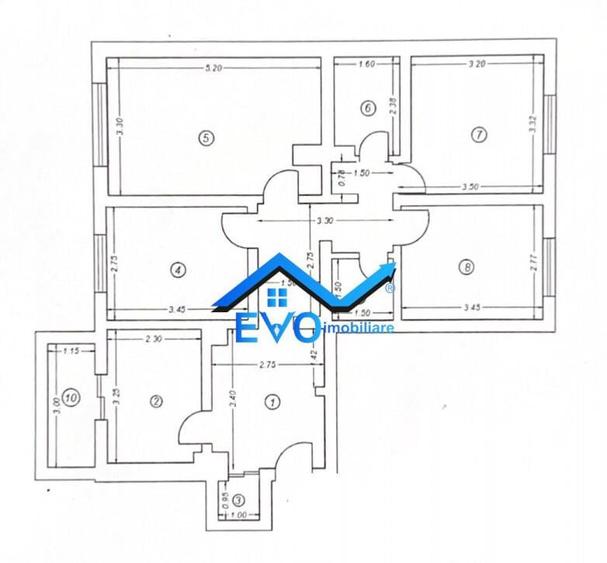 Apartament cu 4 camere de , parter, Dacia - 1
