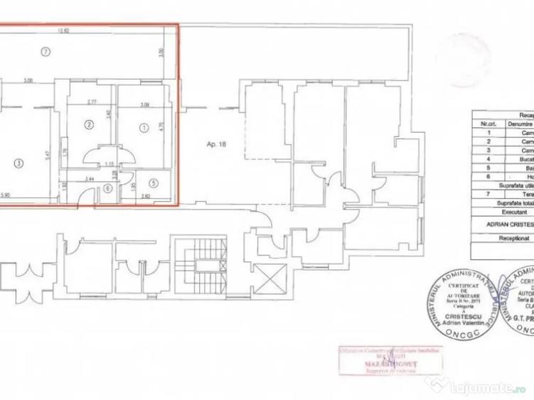 Piata Victoriei I Apartament 3 camere I Terasa - 6