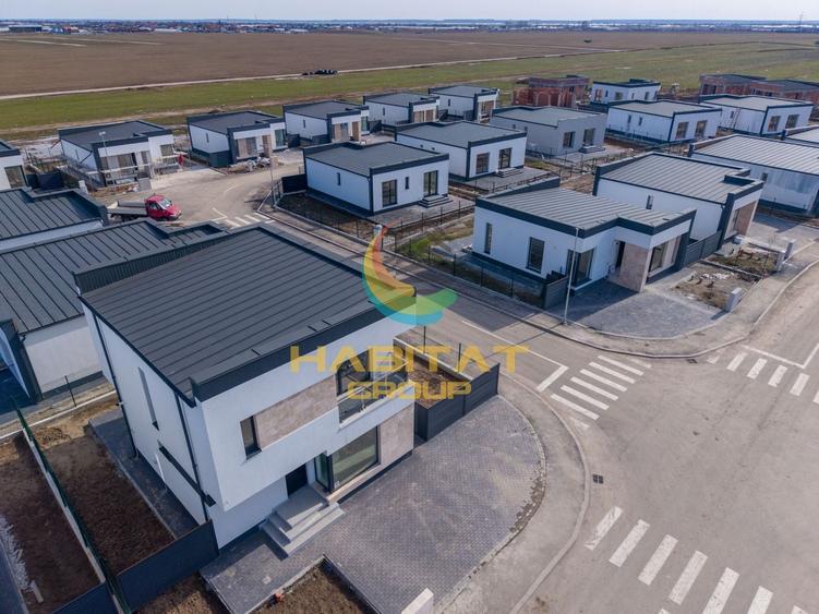 Casa individuala, teren 443 mp- ansamblu rezidential- 3 min STV - 6