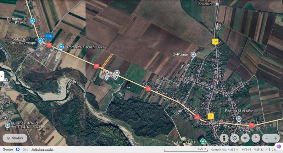 Teren de vanzare, 5008 mp, Sacuieni, Comuna Gura Ocnitei, Dambovita - 6