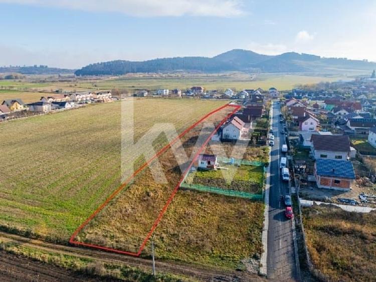 Teren 3.288 mp cu Potential Rezidential, Sanpetru, Brasov - 3