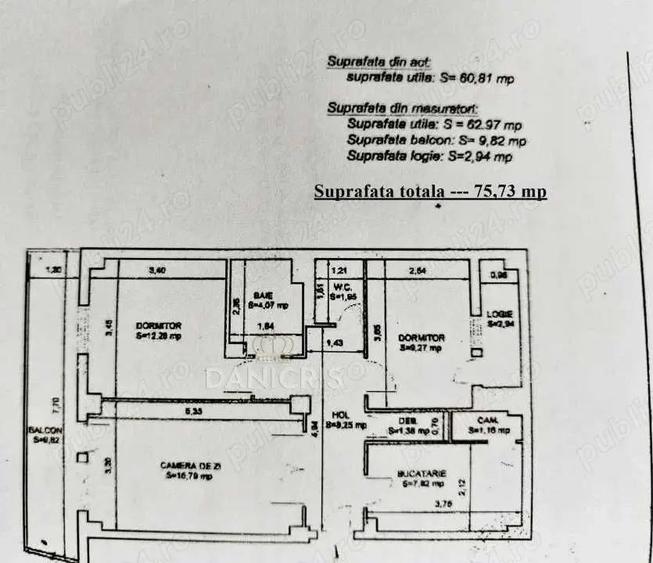 Apartament 3 camere Tomis 2 Spitalul Jude?ean, Constan?a - 8