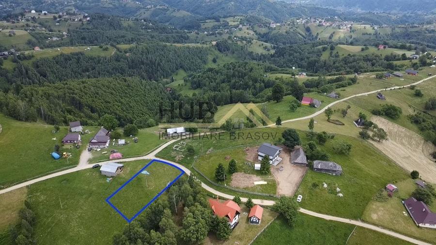 Teren Moieciu zona Pestera cu PUZ si utilitati | 4.649mp - 2