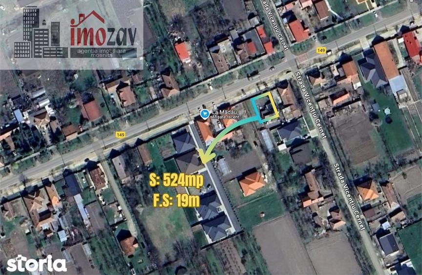 Teren de vanzare in Mo?ni?a Veche langa La Madau! - 6