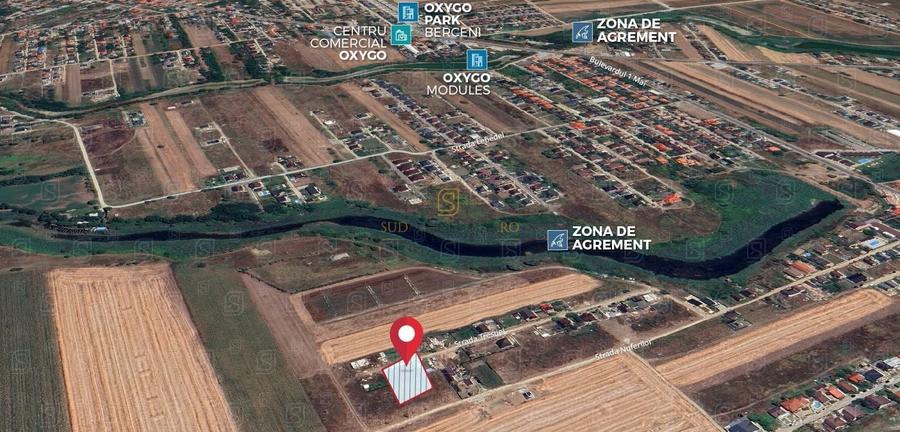 Lot de teren intravilan, 465mp, Str.Trestiei, Mamina, Comuna Vidra, IF - 3