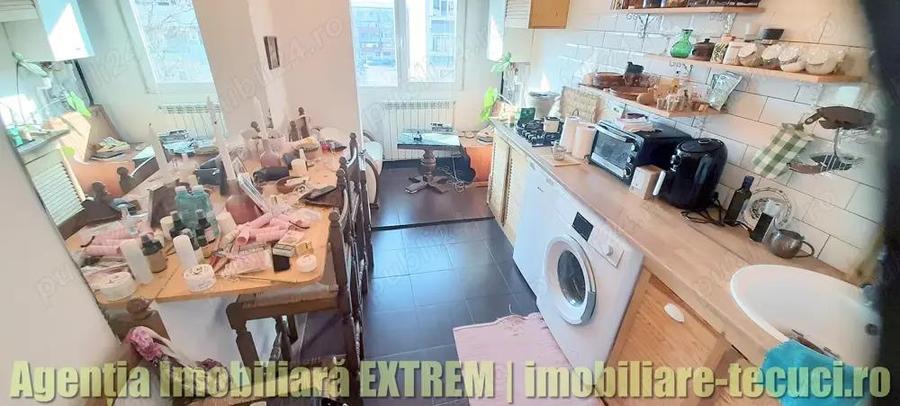 Apartament 2 camere, 56mp, et. 4, in zona cina, Tecuci - 5