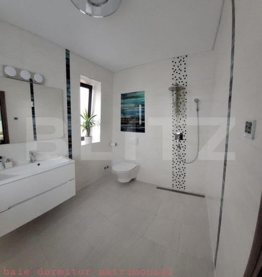 Casa premium, 350 mp si teren 722 mp, mobilata si utilata lux, in Brasov - 9