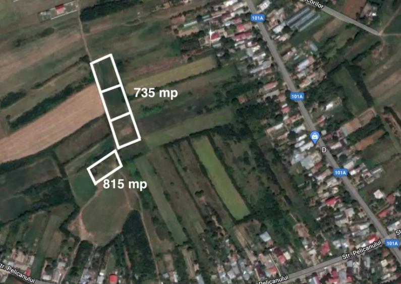 Teren Peris 500mp IN RATE 500 teren langa Ciolpani, Izvorani - 6