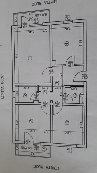 Apartament cu 3 camere de vanzare - 1