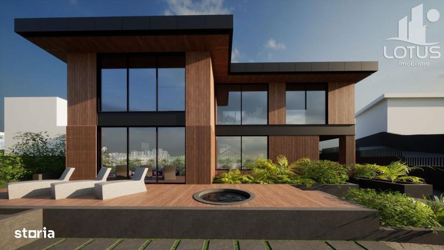 Teren 603 mp intravilan cu proiect - priveliste panoramica, Corunca - 3