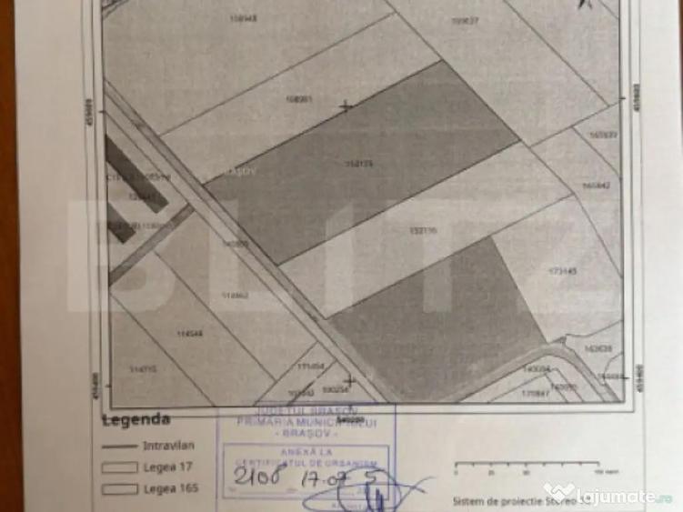 Teren intravilan de vanzare, 15.000 mp - Brasov - 1