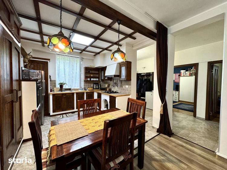 Apartament 3 camere cu curte de 105mp si beci, parter de vila, Rosu - 5