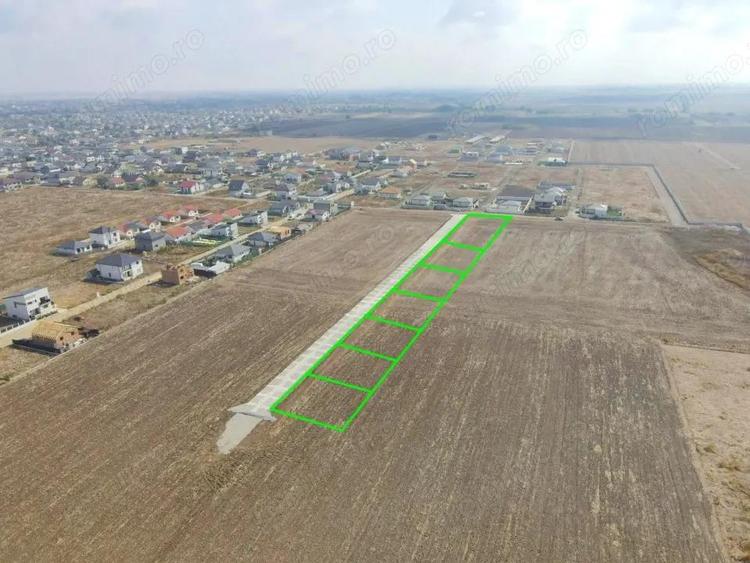 Loturi Intravilan In Rate Berceni | utilitati:curent,drum | #UG15BF - 3