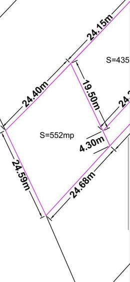 Teren intravilan orasul Beclean, parcele constructie case - 6