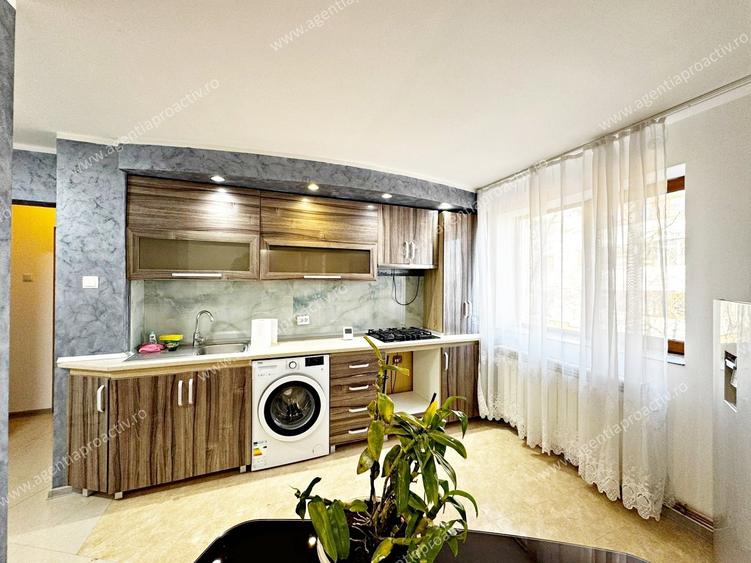 Apartament cu 3 camere, renovat, la etajul 2, aproape de Piata Centrala. - 6