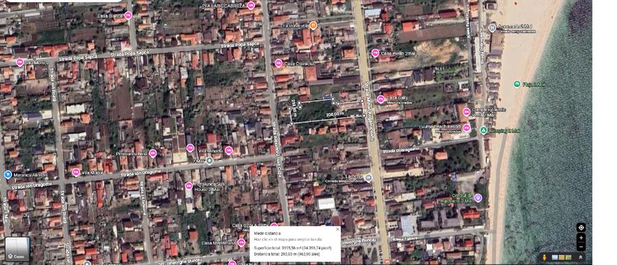 Teren situat in centrul localitatii 2 Mai * la 250 m de plaja - 2