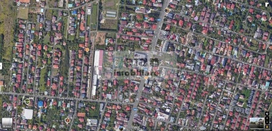 Pipera - Central, Teren 460 Mp, D-22 Ml, Gaz, Canalizare, Curent, Apa