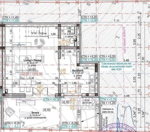 Duplex 4 CAM, SU 127.41 MP, 2 TERASE DAMBUL ROTUND - 1