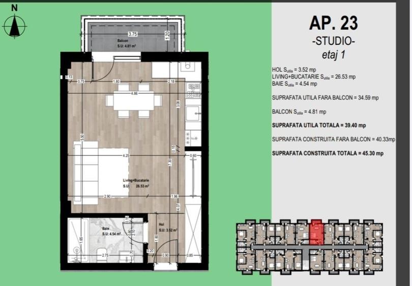Apartament de vanzare - Otopeni - 2