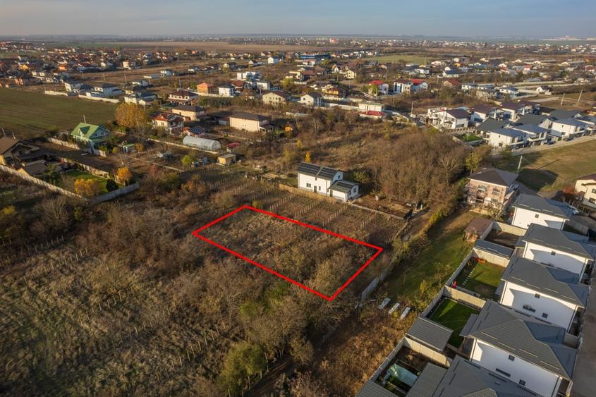 DRAGOMIRESTI-DEAL, TEREN 447 MP, PROIECT DE CASA INCLUS, DESCHIDERE 11 MP! - 2