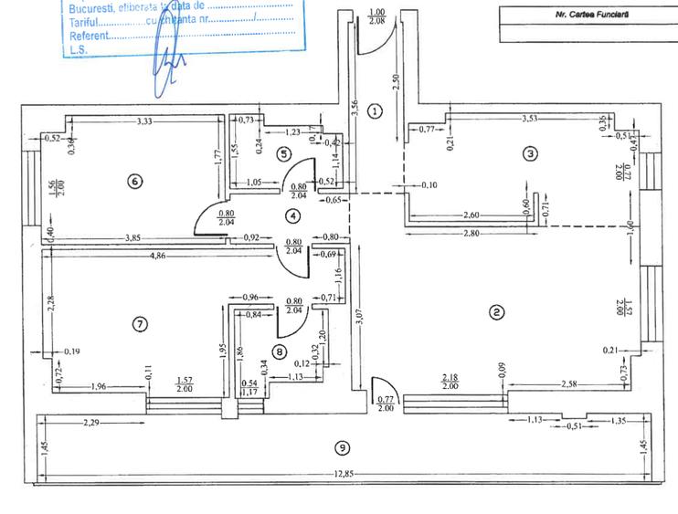 Apartament  3 camere Belvedere Pipera, etaj 1, decomandat, bloc 2018 ! - 42
