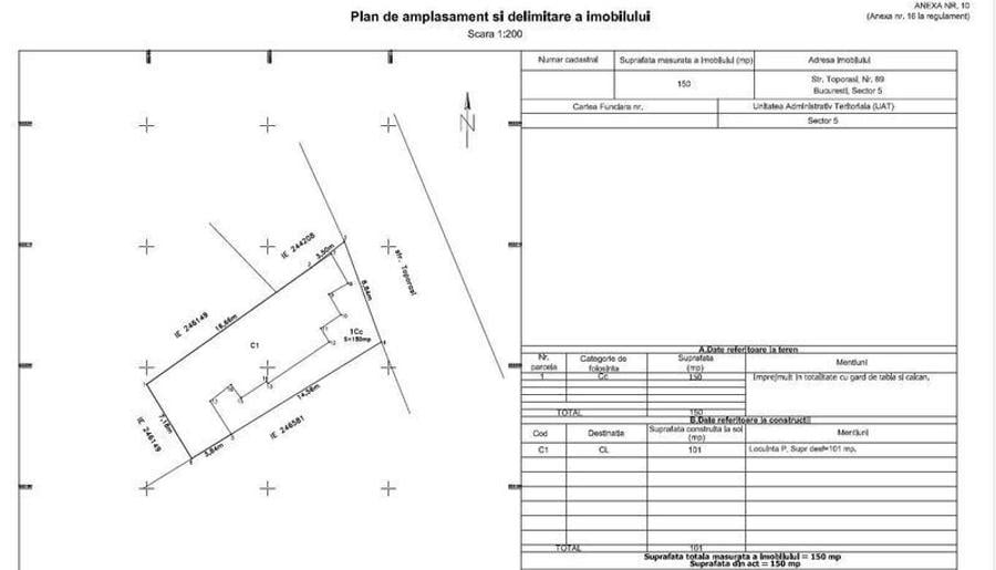 Casa de vanzare - Str Toporasi, sect 5 - 8