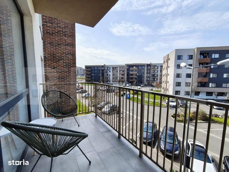 Apartament 2 camere Prima Universitatii, etaj 2, balcon, parcare - 3