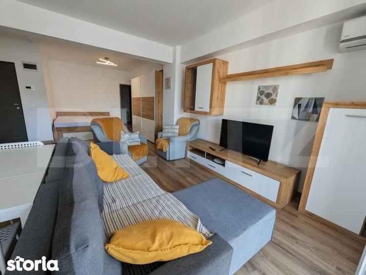Studio 38 mp, balcon generos, parcare inclusa, zona Onestilor - 6