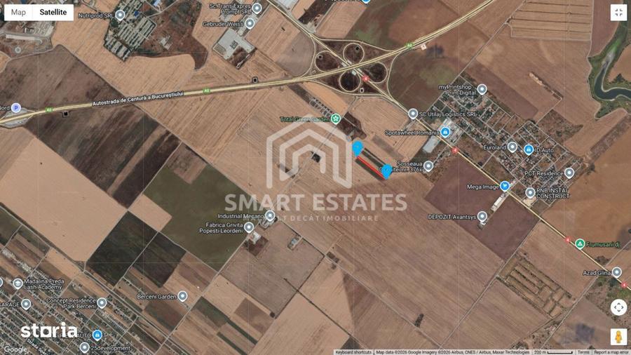 Teren Intravilan 3750 Mp-Popesti-Leordeni - 1