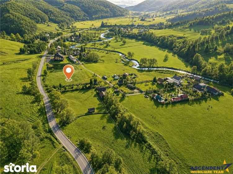 Teren cu potential, 3.100 mp, remarcabila incadrare, langa drumul prin - 1