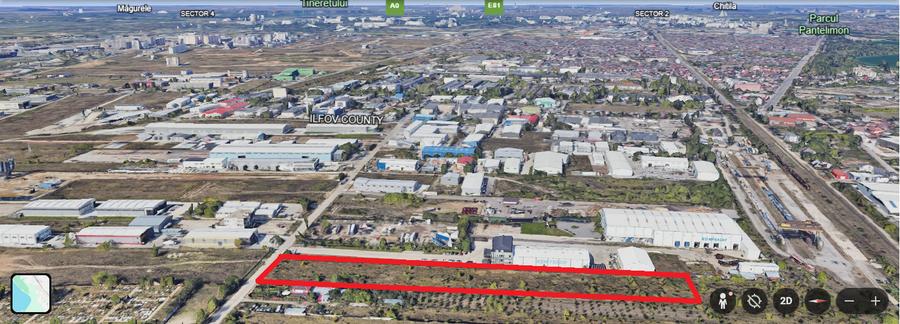 Teren Industrial 10.000 mp > Deschidere 30 m > Str. Oxigenului > Utilități - 1