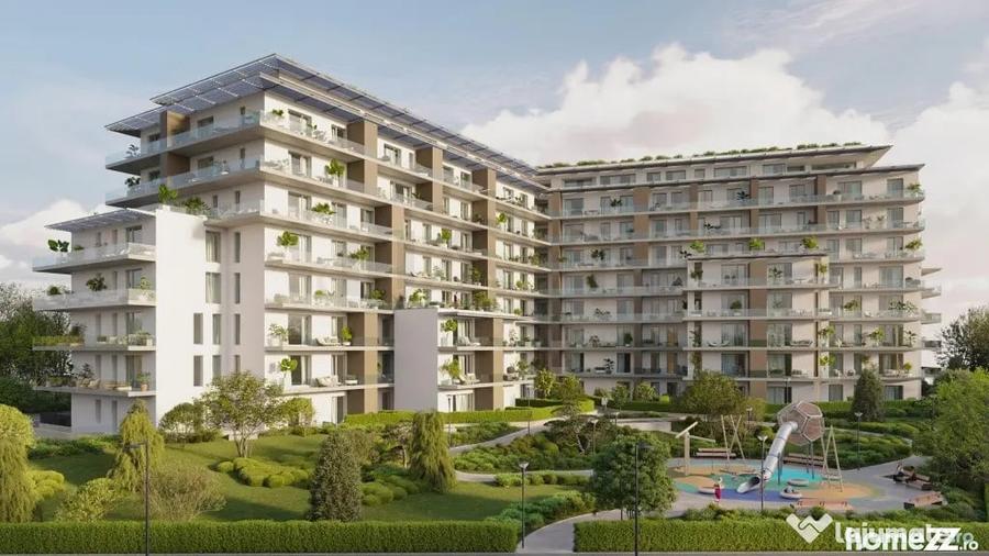 Apartament cu 4 camere semidecomandat în Nord