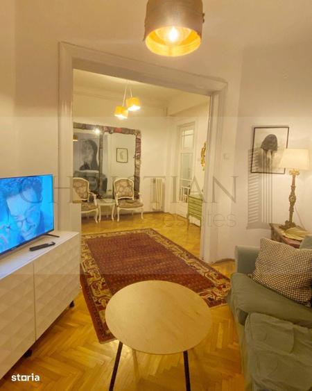 Apartament cu 2 camere semidecomandat, mobilat în Brezoianu