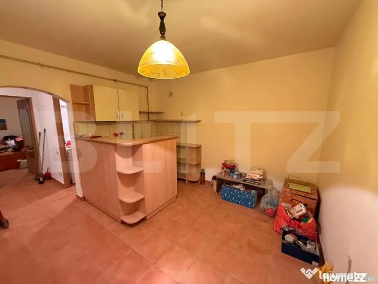 Casă cu 2 camere cu Teren 130 Mp în Cantacuzino